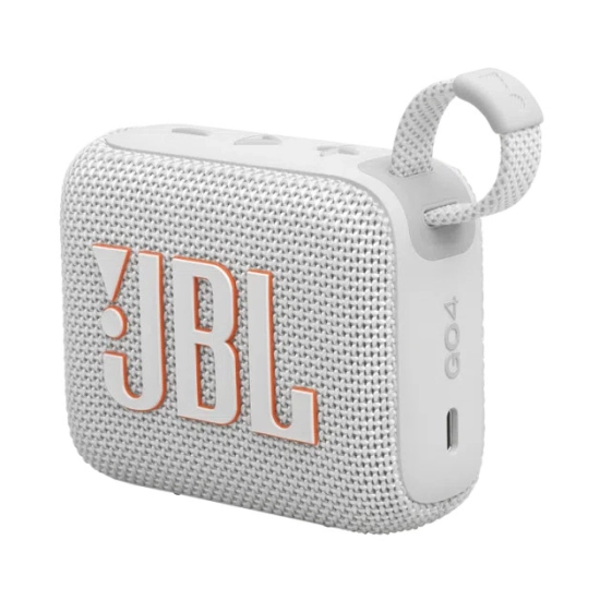 Prijenosni bluetooth zvučnik JBL GO 4, Bluetooth, 4.2W, bijeli, JBLGO4WHT