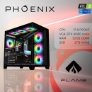 Računalo gaming PHOENIX FLAME Y-608, Intel i7 14700KF, 32GB, 2TB SSD, GeForce RTX 4080 SUPER 16GB, NoOS