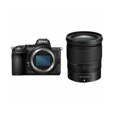 Fotoaparat NIKON Z5 + 24-70 f/4 Kit, CMOS senzor, 24.3MP, 4K UHD   - Zimska promocija NIKON SD2