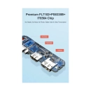 OŠTEĆENA AMBALAŽA - USB HUB UGREEN, USB C na VGA, HDMI, DP, crni