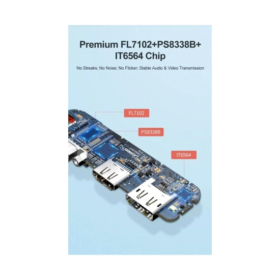 OŠTEĆENA AMBALAŽA - USB HUB UGREEN, USB C na VGA, HDMI, DP, crni OŠTEĆENA AMBALAŽA - USB HUB UGREEN, USB C na VGA, HDMI, DP, crni