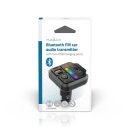 FM transmiter za auto NEDIS CATR2024BK, Hands free pozivanje Bluetooth, PD 18 W / PD 24 W, Brzo punjenje, Bass boost, Google Assistant / Siri, crna