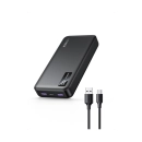 Prijenosno napajanje powerbank UGREEN, 20.000 mAh, USB C, 2x USB A, crni
