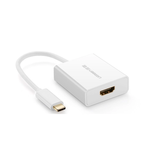 Adapter UGREEN, USB C (M) na HDMI (Ž), 4K@30Hz, bijeli