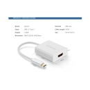 Adapter UGREEN, USB C (M) na HDMI (Ž), 4K@30Hz, bijeli