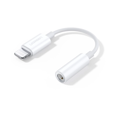 Adapter UGREEN, Lightning (M) na 3.5mm (Ž), za slušalice, bijeli - Adapteri Adapter UGREEN, Lightning (M) na 3.5mm (Ž), za slušalice, bijeli - Adapteri