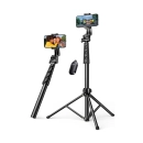 Selfie stick UGREEN 3u1 Tripod s Bluetooth daljinskim, do 7.2incha, crni