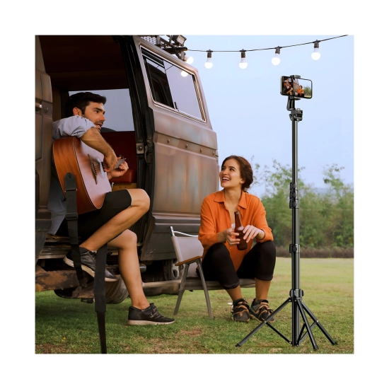 Selfie stick UGREEN 3u1 Tripod s Bluetooth daljinskim, do 7.2incha, crni