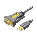 Kabel UGREEN, USB A 2.0 (M) na RS232 (M), 3m, crni