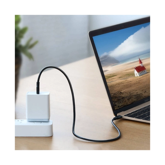 Kabel UGREEN, USB C (M) na USB C (M), 3A, crni, 3m