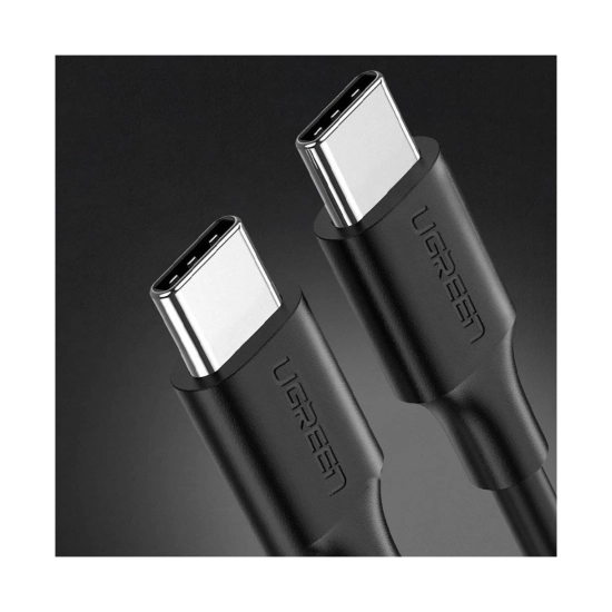 Kabel UGREEN, USB C (M) na USB C (M), 3A, crni, 3m