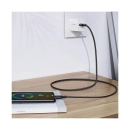 Kabel UGREEN, USB C (M) na USB C (M), PowerDelivery 100W, 5A, crni, 2m