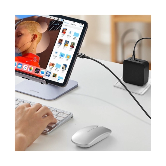 Kabel UGREEN, USB C (M) na USB C (M), PowerDelivery 100W, 5A, crni, 2m