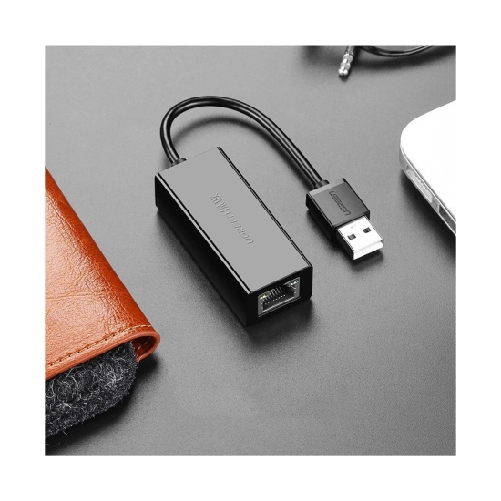 Adapter UGREEN, USB A 2.0 na RJ45