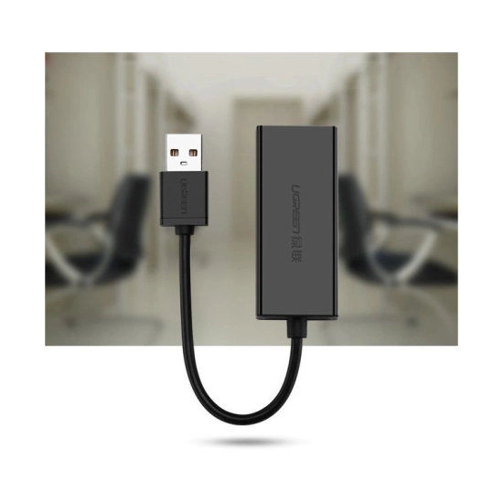 Adapter UGREEN, USB A 2.0 na RJ45