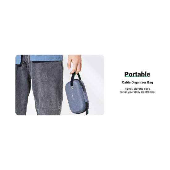 Zaštitna torbica UGREEN Travel Storage Case, 203 x 129mm, siva