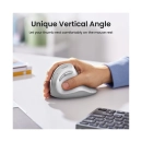 Miš UGREEN, vertikalni, bežični, Bluetooth, 4000 DPI, bijeli