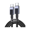Kabel UGREEN, USB C (M) na USB C (M), PowerDelivery 100W, 5A, sivi, 1m