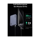 Kućni punjač UGREEN Ultra-Slim Nexode Pro, 65W, 2x USB C, USB A, GaNInfinity, crni