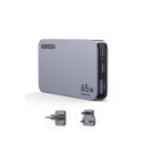 Kućni punjač UGREEN Ultra-Slim Nexode Pro, 65W, 2x USB C, USB A, GaNInfinity, crni