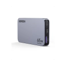 Kućni punjač UGREEN Ultra-Slim Nexode Pro, 65W, 2x USB C, USB A, GaNInfinity, crni