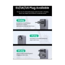 Kućni punjač UGREEN Ultra-Slim Nexode Pro, 65W, 2x USB C, USB A, GaNInfinity, crni
