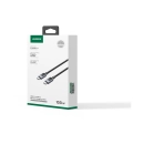 Kabel UGREEN, USB C (M) na USB C (M), PowerDelivery 100W, 5A, sivi, 2m