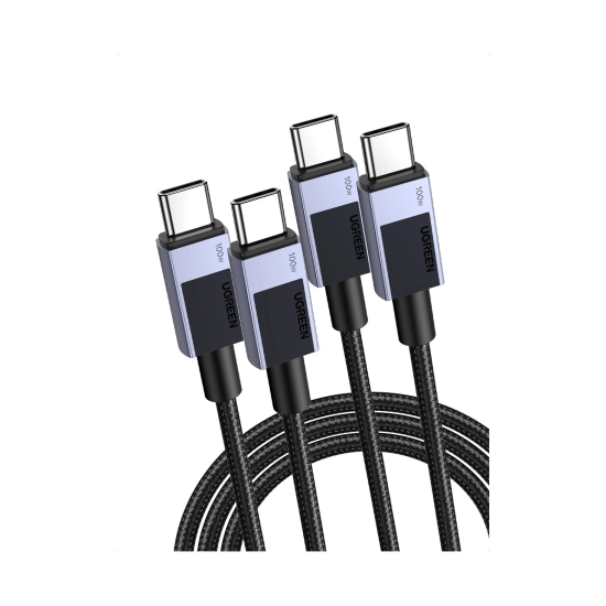 Kabel UGREEN, USB C (M) na USB C (M), PowerDelivery 100W, 5A, sivi, 2m Kabel UGREEN, USB C (M) na USB C (M), PowerDelivery 100W, 5A, sivi, 2m