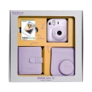 Set FUJIFILM Instax Mini 12 Bundle Box, Fotoaparat, Film 10/1, torbica, foto album, ljubičasti