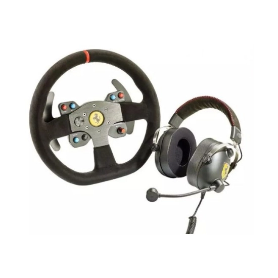Volan i slušalice THRUSTMASTER Ferrari Race Kit Alcantara, za PS4/PS3/Xbox One/PC