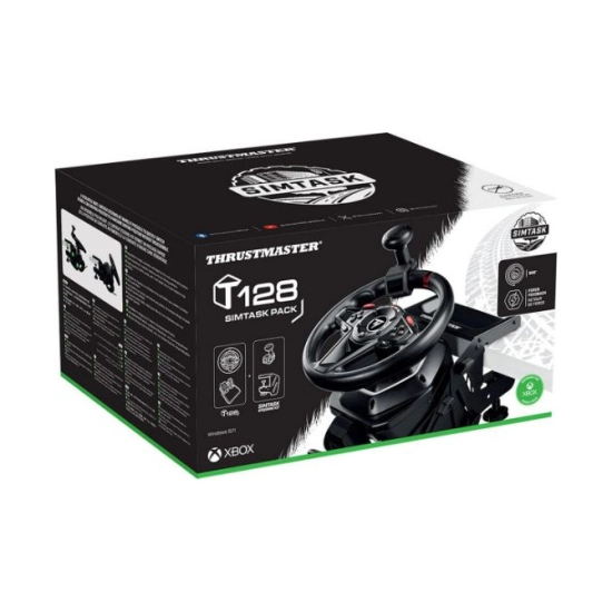 Volan THRUSTMASTER T128-X Simtask Pack EU, za PS5/PS4/XBOX ONE/X/S/PC, pedale, mjenjač
