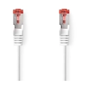 Kabel NEDIS CCGL85221WT100, Patch, CAT6 S/FTP, bijeli, 10m