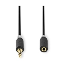 Kabel NEDIS CABW22050AT10, audio stereo, 3.5mm (M) na 3.5mm (Ž), 1m