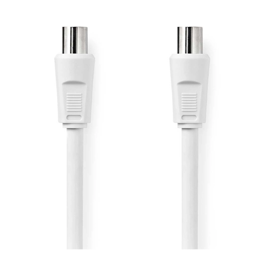 Kabel NEDIS CSGL40000WT30, antenski (M) na (F), bijeli, 3m Kabel NEDIS CSGL40000WT30, antenski (M) na (F), bijeli, 3m
