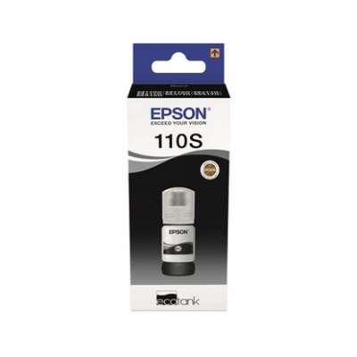 Tinta EPSON EcoTank 110S Pigment, crna, za EcoTank M3140/M3170/M3180/M2140/M1140/M1180/M1100/M1120/M1170/M2170/M2120   - Epson