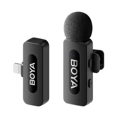 Mikrofon BOYA BY-V1 V2.0, bežični   - Mikrofoni i dodaci
