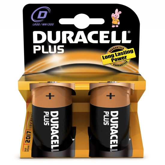 Baterija alkalna Duracell basic american LR20 K2 2 kom  