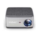 OŠTEĆENA AMBALAŽA - Projektor YABER PRO U6,  Full HD 1920x1080p (podržava 4K), kontrast 20000:1, 2,4G+5G Wi-Fi,  Bluetooth 5.1, životni vijek lampe 200.000 sati