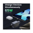 Kućni punjač UGREEN Nexode S, 65W, 2x USB C, USB A, sivi