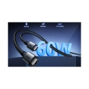 Kabel UGREEN, USB C (M) na USB C(M), PowerDelivery 60W, crno sivi, 2m