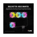 Ventilator CORSAIR RX iCue Link RX140 RGB, CO-9051024-WW, 140mm x 25mm,, Dual Fan Kit, bijeli