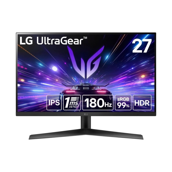 Monitor 27incha LG 27GS60F, FHD, IPS, 180Hz, 1ms, 300cd/m2, 1000:1, crni Monitor 27incha LG 27GS60F, FHD, IPS, 180Hz, 1ms, 300cd/m2, 1000:1, crni