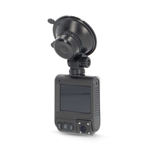 Auto kamera NEDIS DCAM2024BK, 1080p, prikaz 140 stupnjeva, 2 incha LCD, GPS, parking senzor, senzor pokreta, noćni vid