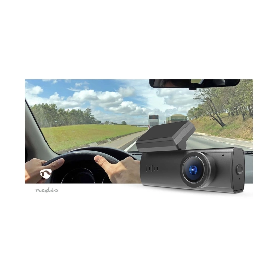Auto kamera NEDIS DCAM1024BK, 1080p, prikaz 150 stupnjeva, LCD, noćni vid