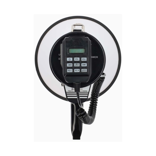 Megafon NEDIS MEPH250WT, maksimalni domet 1500m, maksimalna kontrola glasnoće 120 dB, odvojivi mikrofon, ugrađena sirena, funkcija snimanja, Bluetooth Megafon NEDIS MEPH250WT, maksimalni domet 1500m, maksimalna kontrola glasnoće 120 dB, odvojivi mikrofon, ugrađena sirena, funkcija snimanja, Bluetooth