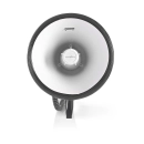 Megafon NEDIS MEPH250WT, maksimalni domet 1500m, maksimalna kontrola glasnoće 120 dB, odvojivi mikrofon, ugrađena sirena, funkcija snimanja, Bluetooth