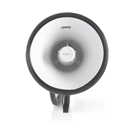 Megafon NEDIS MEPH250WT, maksimalni domet 1500m, maksimalna kontrola glasnoće 120 dB, odvojivi mikrofon, ugrađena sirena, funkcija snimanja, Bluetooth Megafon NEDIS MEPH250WT, maksimalni domet 1500m, maksimalna kontrola glasnoće 120 dB, odvojivi mikrofon, ugrađena sirena, funkcija snimanja, Bluetooth