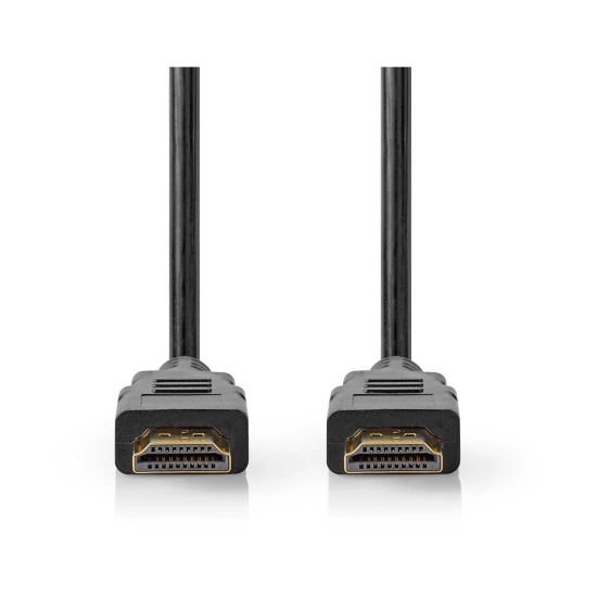 Kabel NEDIS CVGL35000BK10, HDMI (M) na HDMI (M), 8K@60Hz, crni, 1m, label Kabel NEDIS CVGL35000BK10, HDMI (M) na HDMI (M), 8K@60Hz, crni, 1m, label