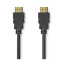 Kabel NEDIS CVGL35000BK10, HDMI (M) na HDMI (M), 8K@60Hz, crni, 1m, label