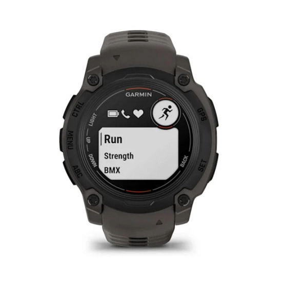 Pametni sportski sat GARMIN Instinct E 010-02932-00, 40mm, crni, remen boje ugljena Pametni sportski sat GARMIN Instinct E 010-02932-00, 40mm, crni, remen boje ugljena